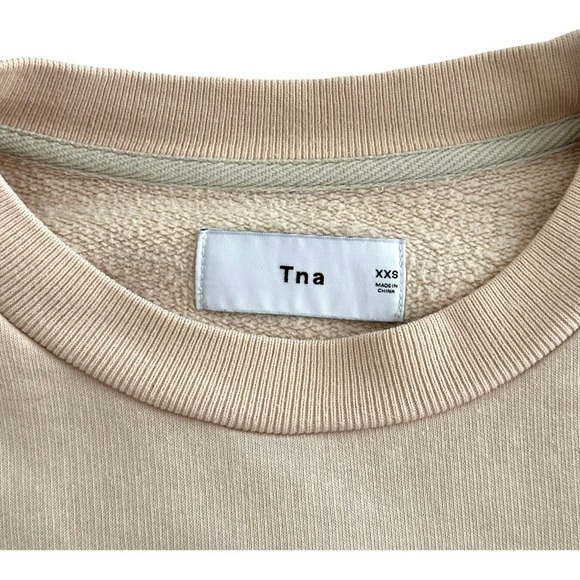 ARITZIA | TNA Terry Fleece Crew Neck - Picture 6 of 8